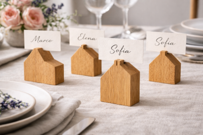 Segnaposto “Casetta Cimbra” Segnaposto “Casetta Cimbra”