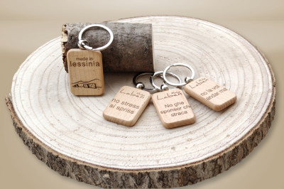 Portachiavi in Legno Personalizzabile - Lessinia Portachiavi in Legno Personalizzabile - Lessinia